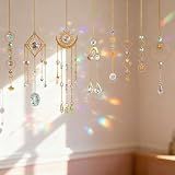 DIY Crystal Suncatcher Kit, Sun and Moon Style