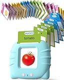 Airbition Talking Flash Cards for Toddlers 1 2 3 4 Year Olds, Montessori Language Learning with 224 Words, Pocket Speech Therapy Tools, and Speech Development Educational Playthings for Children