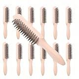 12 Pack 10.5 Inch Wire Brush, Stainless Steel Wire Brushes for Cleaning Rust, Wire Brush Set, Multi-Purpose Metal Brush for Slag & Rust Removal