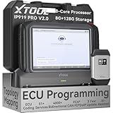 XTOOL IP919 PRO 2.0V 10''OE Level Scan Tool, Topology Mapping OBD2 Scanner with Bidirectional Test, 51+ Reset, Upgrade of D9S PRO, Automotive Scanner for Car, ADAS Diagnostic Scanner, FCA/CAN FD/DoIP