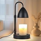 MRSZIRUI Candle Warmer Lamp with Timer Dimmable, Lamp Candle Warmer Birthday Gifts for Women, Black Adjustable Wax Melter Warmer for Jar Candles, House Warming Gift Home Decor