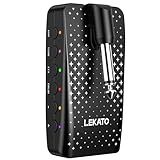 Guitar Headphone Amp, LEKATO Headphones Amplifier for Electric Guitar and Bass, Features 28 Drum Grooves, 14 Effects, 14 Amp Models, Built-in Bluetooth Streaming, OTG Recording, USB Rechargeable