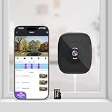 Hieasy 4MP 2.5K Window Camera with 24/7 Recording, No Subscription Required, Color Night Vision, Motion Detection,Quick&Easy Installation (1Pack)