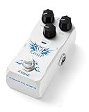 RVONE Analog Compressor Pedal Guitar/Bass, Studio-Grade Guitar Pedal Compressor, Guitar Effects Pedal for Electric Guitar Bass, True Bypass & Aluminum Case