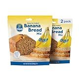 Chiquita™ Banana Bread and Muffin Mix – Moist, Easy-to-Make, No Preservatives - Just Add Bananas, Egg and Water - 13.7 Oz (Pack of 2)