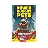 Exploding Kittens Power Hungry Pets 2-6 Players - Ages 7+ - 15 Minutes to Play - Strategic and Simple Card Game - Party Game, Family Game Night, Kid and Adult Card Game