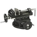 Klutch Cross-Slide Drill Press Vise, 4in. Jaw Width, Model# AT-CSV-04