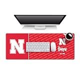 YouTheFan NCAA Nebraska Cornhuskers Logo Series Desk Pad SMU