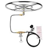 Stanbroil Propane Gas Fire Pit Stainless Steel Burner Ring Installation Kit