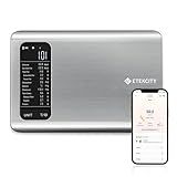 Etekcity Smart Food Kitchen Scale with Nutritional Calculator, Free App with 19 Nutrients Tracking, Calorie, Marco, Digital grams and ounces for weight loss, Premium Stainless Steel, 11lb