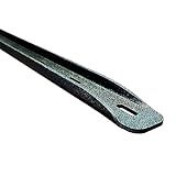 Bidwell Wood & Iron C-Channel Table Brace 2.0 Micro – 20” Hidden Steel Support for Live Edge or Slab Wood Tops – Heavy-Duty 1/2” Leg Steel Tabletop Stabilizer – Single Piece