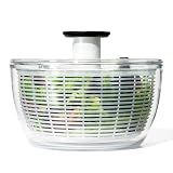 OXO Good Grips 6.22 Qt Salad Spinner, Vegetable Washer with Bowl & Strainer