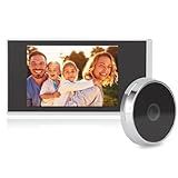 Electronic Monitoring Camera Door Viewer 3.5" Digital Doorbel LCD 120 Degree Wide View Angle Peephole Camera Outdoor Security Monitoring System