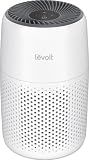 Levoit Air Purifiers for Bedroom Home Pets Dorm Room, Small Air Purifiers | Filter Cleaner with Fragrance Sponge, Filters Smoke, Allergens, Pet Dander, Odor, Dust, Office, Desktop, Core Mini-P, White