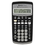 Texas Instruments BAII Plus Financial Calculator, Black