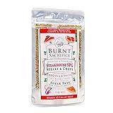 Burnt Sacrifice Steakhouse SPG Rub for Steaks and Prime Rib- (3 Ounces, Makes 15 Pounds) All Purpose Seasoning (Salt Pepper, Garlic), Naturally Sugar Free - Air Fryer Safe