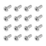 PATIKIL Scooter Fixed Screw, 18 Pcs Replacement Bottom Battery Cover Screws Replace Parts Accessories for M365 Electric Scooters, Silver