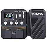 NUX MG-101 Multi Effects Pedal with 46 Effects, 25 Classic Amp Models, 512 Samples IR Resolution, 12 user-loadable IR slots, JAM–Phrase Looper, Drum Machine, Metronome Function,