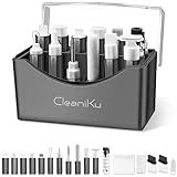 iPhone Cleaning Kit CleaniKu Phone Cleaner - iPhone Charging Port Cleaning Tool, Multi-Tool Phone Repair Restore with Speaker Cover, USB C Cleaning Kit for Lightning Cables,Connectors,Speakers,Airpod
