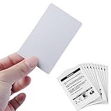 Card Reader Cleaning Cards - BIHYM Dual Side Credit Card Reader Cleaner, CR80 Card Reader Cleaner POS Swipe Terminal Cleaning Cards (25PCS)