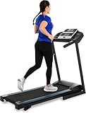 XTERRA Fitness TR150 Folding Smart Treadmill, 250 LB Weight Capacity, 2.25HP Motor, Multiple Levels of Incline, 12 Preset Programs, XTERRA+ Fitness App Included with Purchase