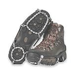 Yaktrax Diamond Grip All-Surface Traction Cleats for Walking on Ice and Snow (1 Pair), Large , Black