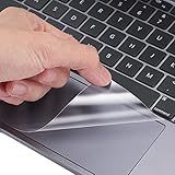 [2PCS] MacBook Air 13.6 Trackpad Protector Cover Skin for 2025 2024-2022 MacBook Air 13.6 Inch M4 Chip A3240 M3 A3113 M2 A2681 Anti-Scratch Waterproof Touch Pad Cover Protector Skin Accessories, Clear