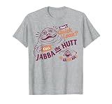 Star Wars Jabba The Hutt Need A Quick Loan T-Shirt, Men, Heather Grey, Large