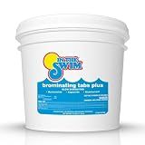 In The Swim 1 Inch Bromine Plus Tablet Sanitizer for Spas, Hot Tubs, or Swimming Pools - Pre-Stabilized, Low Odor, Chlorine Alternative - 25 Pounds