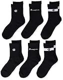 Champion Kids' 6-Pack Crew Socks Available in Multiple Colors and Sizes