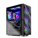 Skytech Gaming Storm Desktop PC, Ryzen 7 5700 3.7 GHz (4.6GHz), NVIDIA RTX 5060 Ti 8GB, 1TB NVMe SSD, 16GB DDR4 RAM 3200, 650W Gold PSU, Wi-Fi, Win 11