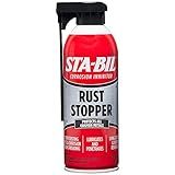 STA-BIL Rust Stopper - Anti-Corrosion Spray and Antirust Lubricant - Prevents Car Rust, Protects Battery Terminals, Stops Existing Rust, Rust Preventative Coating - 13 Oz (22003)