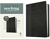 NLT Personal Size Giant Print Bible, Filament Enabled (LeatherLike, Black/Onyx, Red Letter): Includes Free Access to the Filament Bible App Delivering ... Notes, Devotionals, Worship Music, and Video