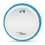 Robot Vacuum and Mop, Vacuum Robot mop Advanced Obstacle Avoidance, Aspiradora Robot Slim Design, Hard Floor-White2