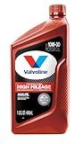 Valvoline High Mileage with MaxLife Technology 10W-30 Synthetic Blend Motor Oil 1 Quart