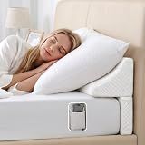 Wedge Pillow Headboard for Bed Gap,Foldable Bed Wedge Gap Filler Queen Size