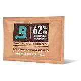 Boveda 62% Two-Way Humidity Control Pack for Storing 1 lb – Moisture Absorber for Storage Containers – Humidifier Pack – Individually Wrapped Hydration Packet - 1-pack