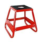 Jack Boss Motorcycle Stand Lift Dirt Bike Stand, Universal Panel Dirtbike Stand Jack Fit for Yamaha, for Honda and Suitable for Kawasaki, 1000LBS Capacity Removable Maintenance Motocross Stand Red