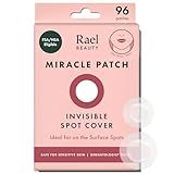 Rael Miracle Invisible Spot Cover Hydrocolloid Acne Pimple Patches (96 Ct)