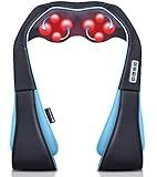 Mo Cuishle Shiatsu Neck Massager for Pain Relief – Deep Kneading Back Shoulder Massage with Heat – Ideal for Valentine’s Day, Christmas, Mother's Day, Father's Day, Gifts for Men Women Mom Dad Her Him