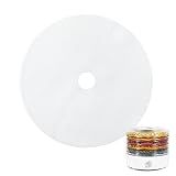 8 Pack Silicone Dehydrator Sheets, 13" Round Dehydrator Tray Liner for Food