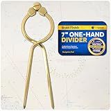 Five Oceans Marine Navigation 7-Inch One Hand Divider, Elegant Marine Charting Tool, Deluxe Brass Finish - FO1413