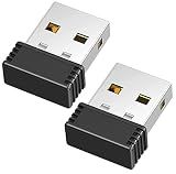 WFB Mouse Jiggler Undetectable 2 Pack, USB Mouse Mover for Laptop/Computer, Auto Keeps PC Awake, Simulates Movement Shaker, Prevents Sleep for Remote Work/Office (No Software)