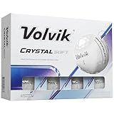 Volvik Crystal Soft Golf Balls (White)