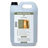 Sauna Shield Sauna Wood Oil - 1.32 Gallons - 100% Pharma-Grade Paraffin Oil | Protects & Nourishes Sauna Wood | Solvent-Free, Unscented, Covers 600+ Sq Ft | for Traditional & Infrared Saunas