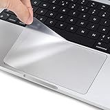 2 Pack MacBook Air 13 A2337 M1 A2179 TrackPad Protector Cover Skin, Clear Anti-Scratch Touchpad Cover Film for 2018 2019 2020 2021 Apple MacBook Air 13 Inch A2337 M1 A1932 A2179 with Touch ID