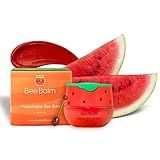Original My Bee Balm Lip Balm - Watermelon Hydrating Balm Honey Pot for Dry, Chapped & Cracked Lips with Propolis, Honey & Vitamin E - Soften, Smooth & Reduce Lip Lines