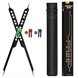 Proportional Divider Artist Drawing Tool, 10" Scale Divider for Artists, Drawing Students, Architects, Designers with Protective Leather Sleeve, Pantograph Drawing Tool - Art Supplies & Drafting Tools