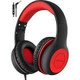 EarFun K1 Kids Headphones Wired with Mic, Volume Limit Headphones for Kids
