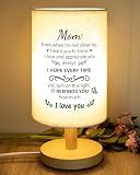 SOUHONEY Gifts for Mom from Daughter Son, Table Lamp for Mom Birthday Gifts